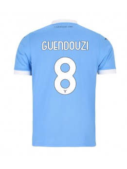 Lazio Matteo Guendouzi #8 Replika Hemmakläder 2025-26 Kortärmad